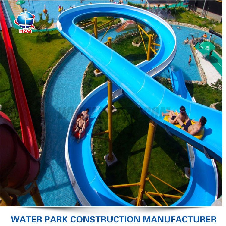 New Arrival Floating Water Slide Amusement Rides Rafting Fiberglass Water Slides