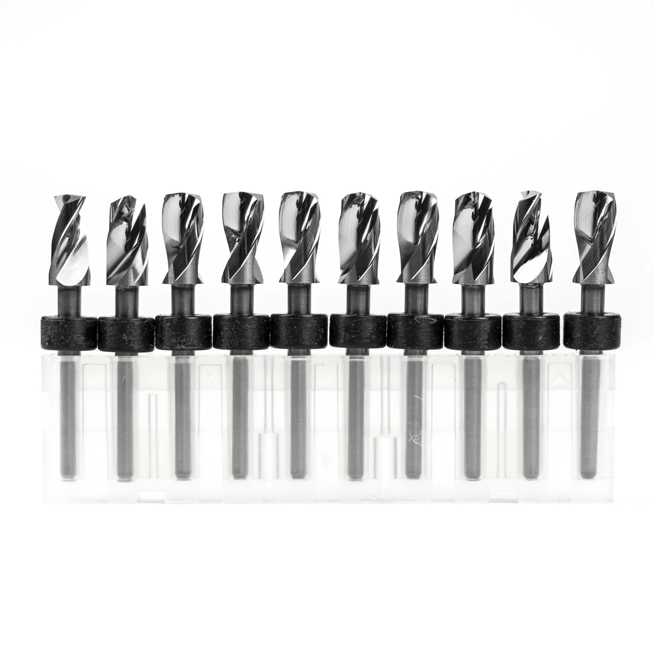 Micro Print Circuit Board Machine Tungsten Carbide Drill Bits For Pcb Diamond Cut Spiral Flute Router Bits Drill Pcb Drill Bit