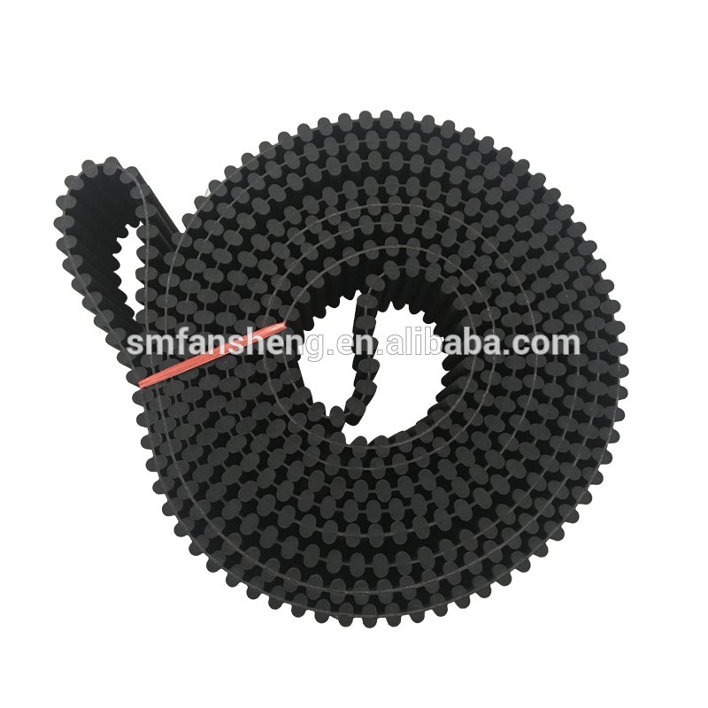 D8M double side teeth Rubber Belt transmission timing belt rubber toothed belt