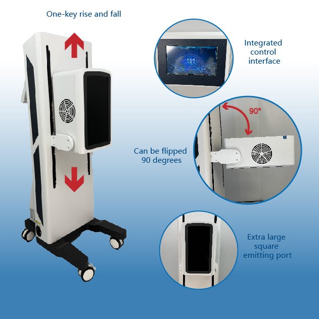 Terahertz Therapy Physiotherapy Equipment Cardiovascular Health Improvement Terahertz Machine Sports Injury Rehabilitation