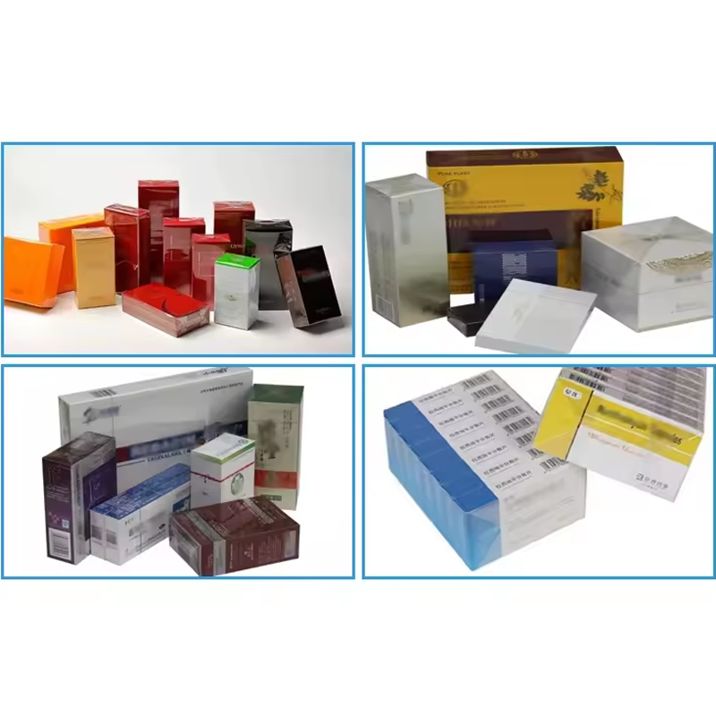 Automatic Tea Box Packaging Equipment Case of Playing Cards Poker Card Decks Packing Wrapping Machine