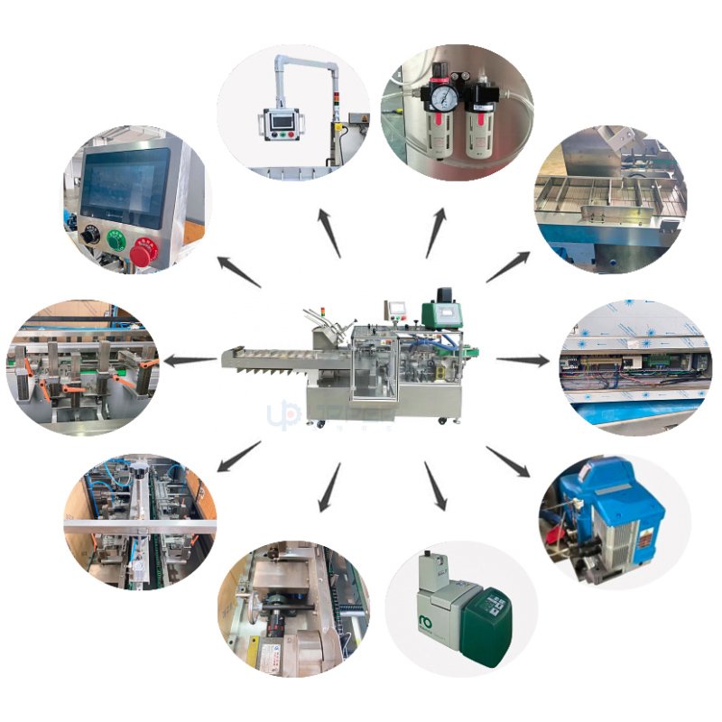 Facial Mask Small Carton Automatic Carton Filling Machine Automatic Plaster Bag Mini Box Carton Packing Machine