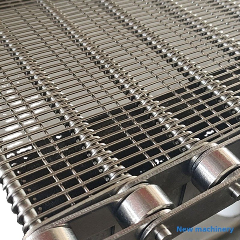 304 Stainless Steel Glasses Mesh Conveyor Belt High Temperature Resistant Food Chain Type Transmission Personalized