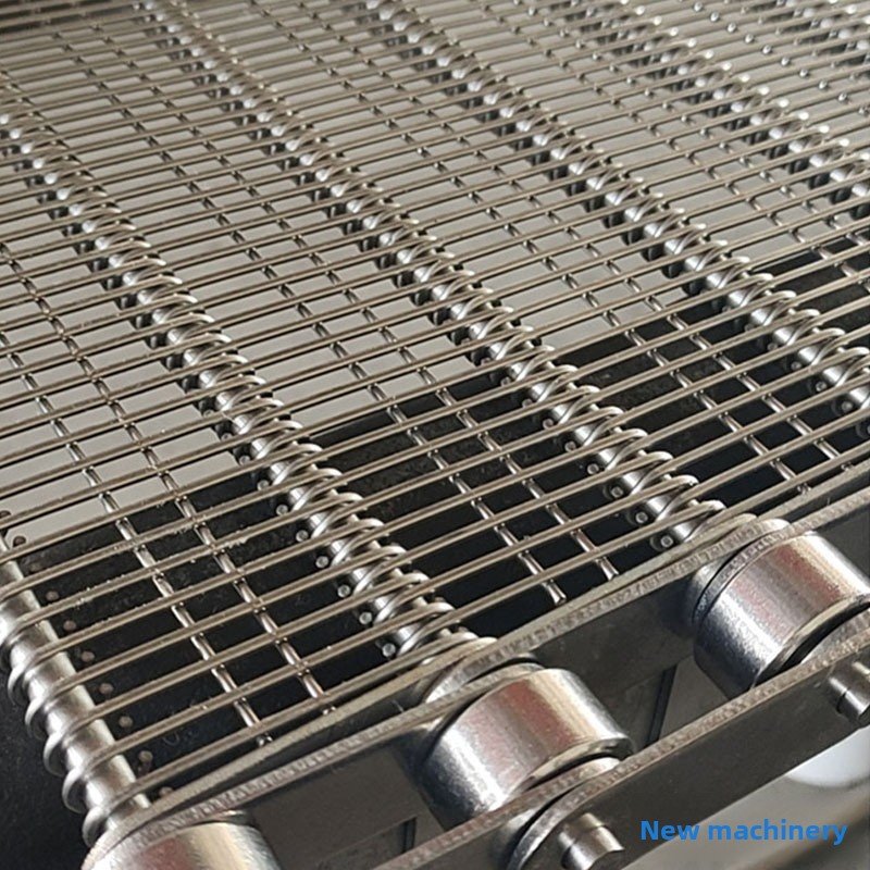 304 Stainless Steel Glasses Mesh Conveyor Belt High Temperature Resistant Food Chain Type Transmission Personalized