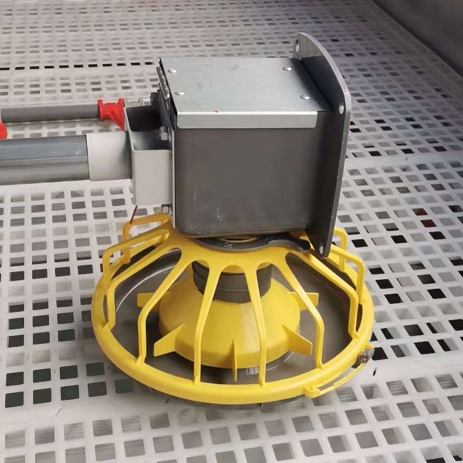 High Quality Plastic Poultry Feeder Pan Bucket Water Drinker Farm Equipment Auto Chicken Feeder