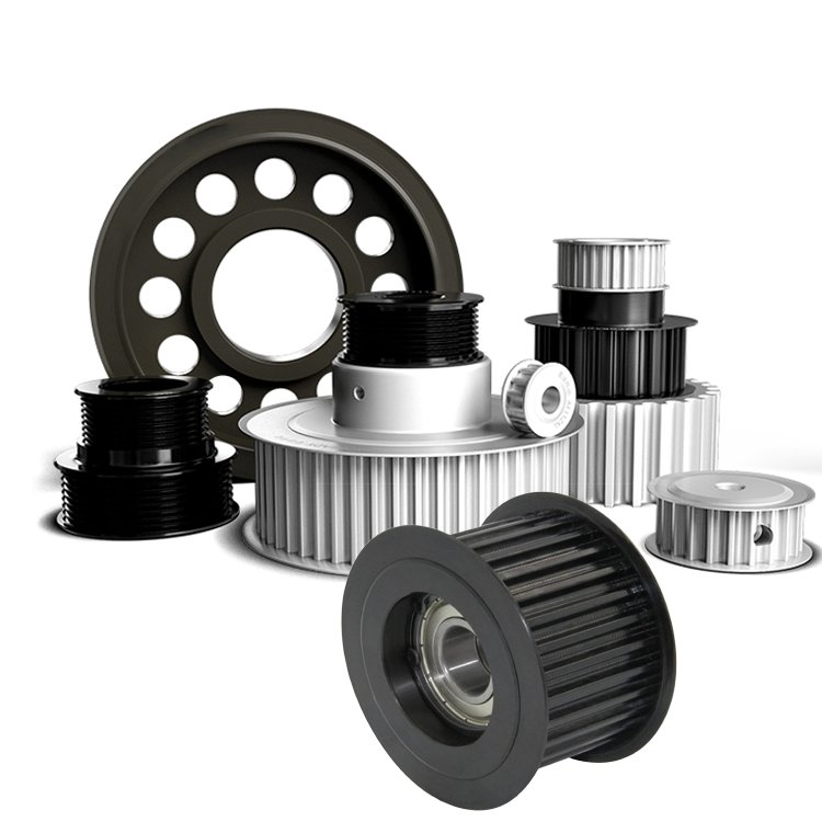Aluminium Steel Profile Accessories Synchronous Wheel Timing Pulley Timing Belt Pulley 15 Teeth Timing Pulley Hob Cutter