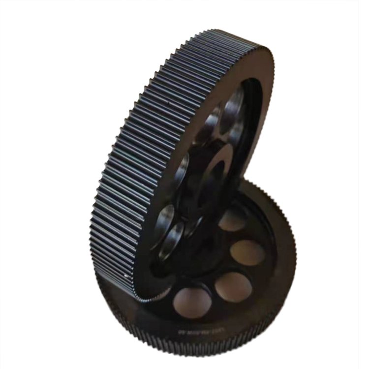 Aluminium Steel Profile Accessories Synchronous Wheel Timing Pulley Timing Belt Pulley 15 Teeth Timing Pulley Hob Cutter