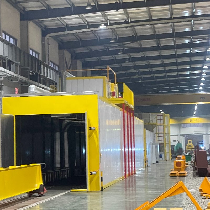 Paint Booth China Paint Box Prep Station Spray Booth for Cars diesel burner Auto Electric Heating Spray Booth