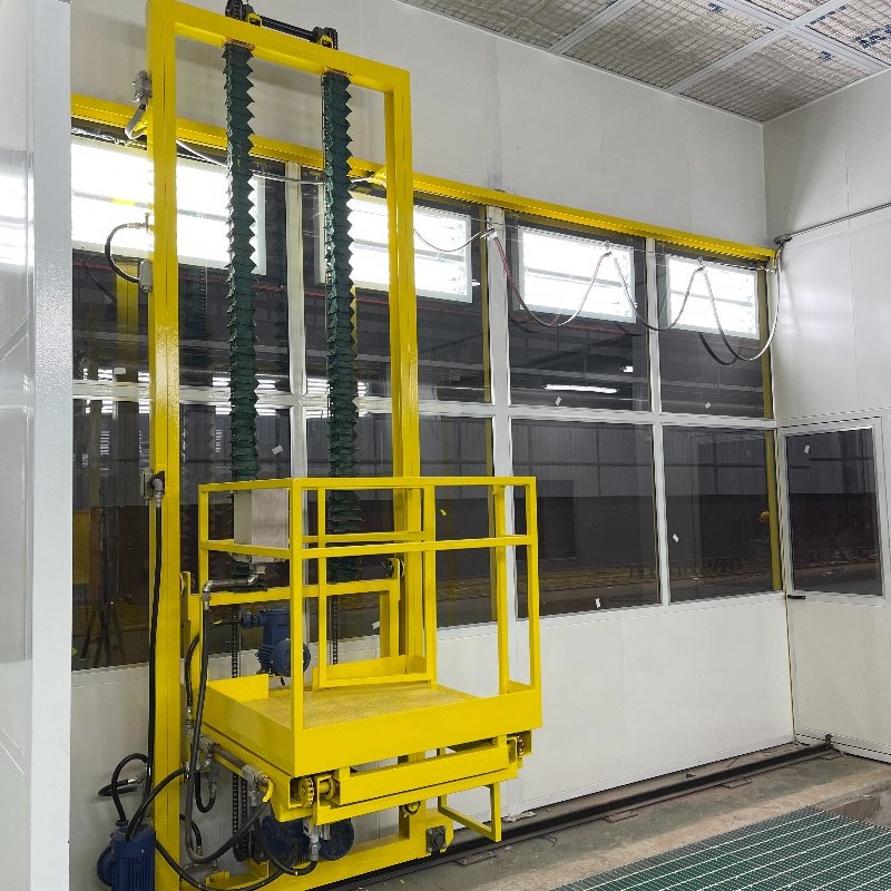 Paint Booth China Paint Box Prep Station Spray Booth for Cars diesel burner Auto Electric Heating Spray Booth