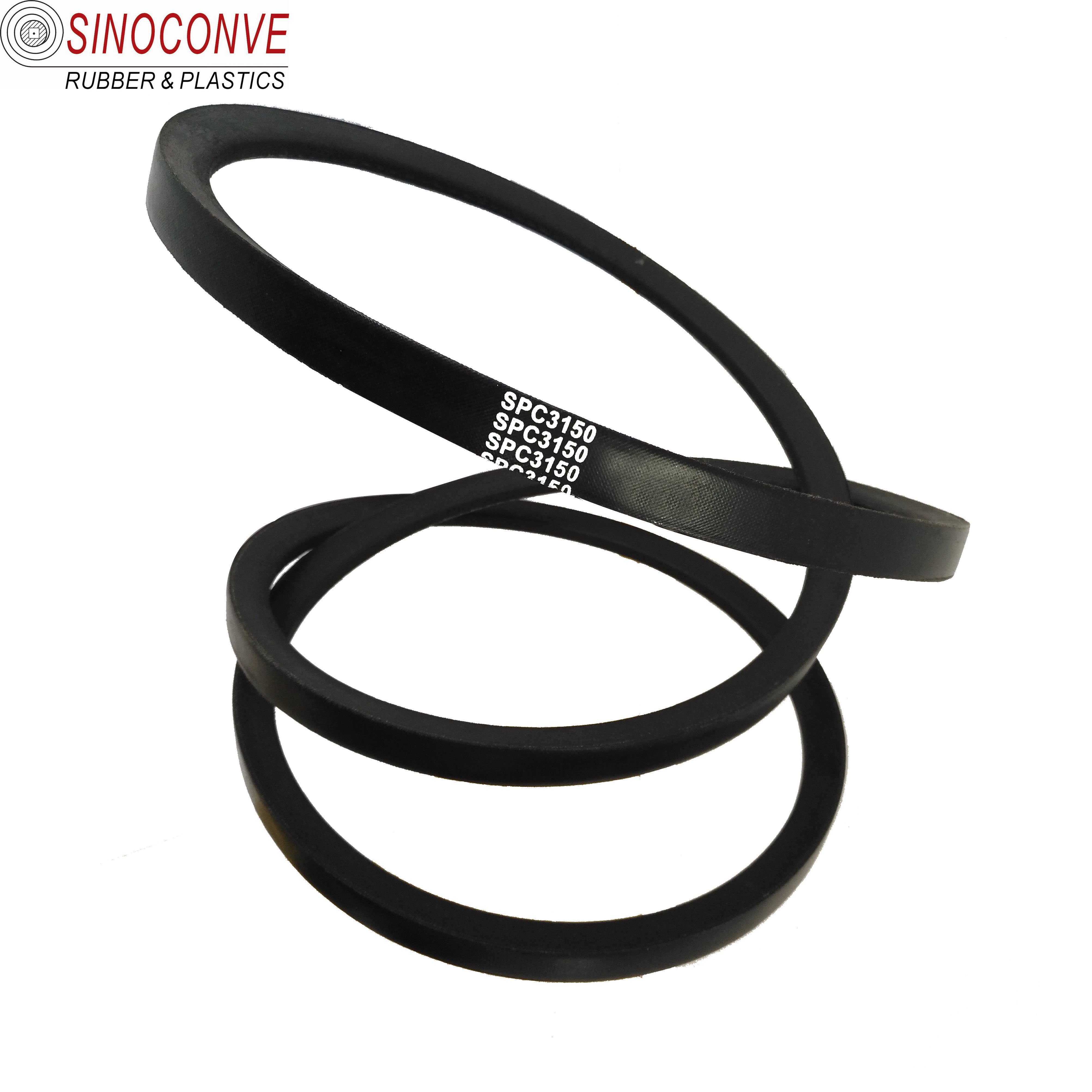 ISO standard Power transmission rubber fan V belt