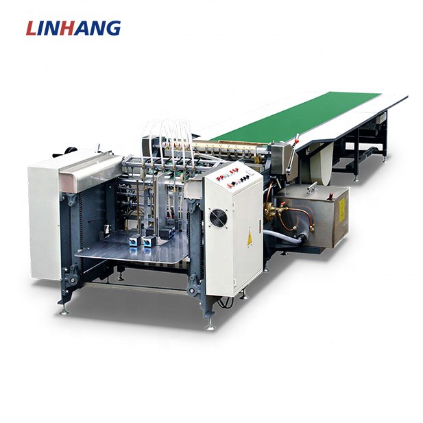 Gift Box Making Machine LH-540B Semi Automatic Rigid Box Making Machine