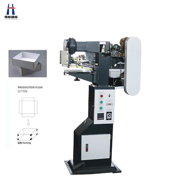 Gift Box Making Machine LH-540B Semi Automatic Rigid Box Making Machine