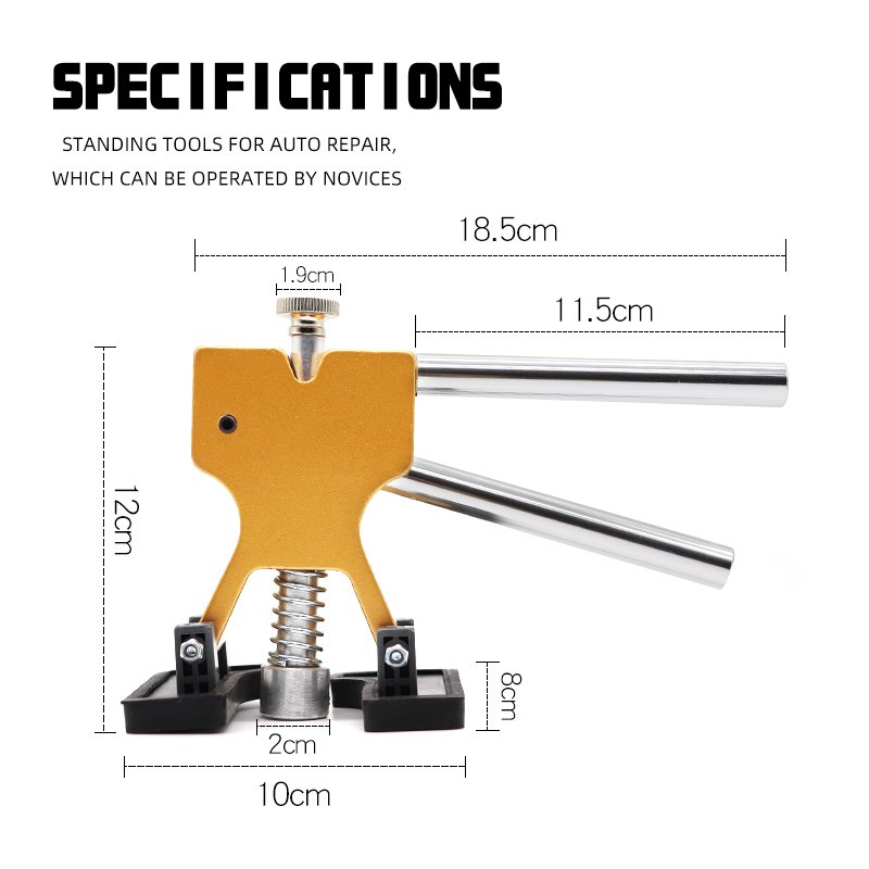 Car Dent Repair Tool Set Body Sheet Metal Bump Pit Seamless Repair Suction Cup Pit Artifact Free of Spray Paint
