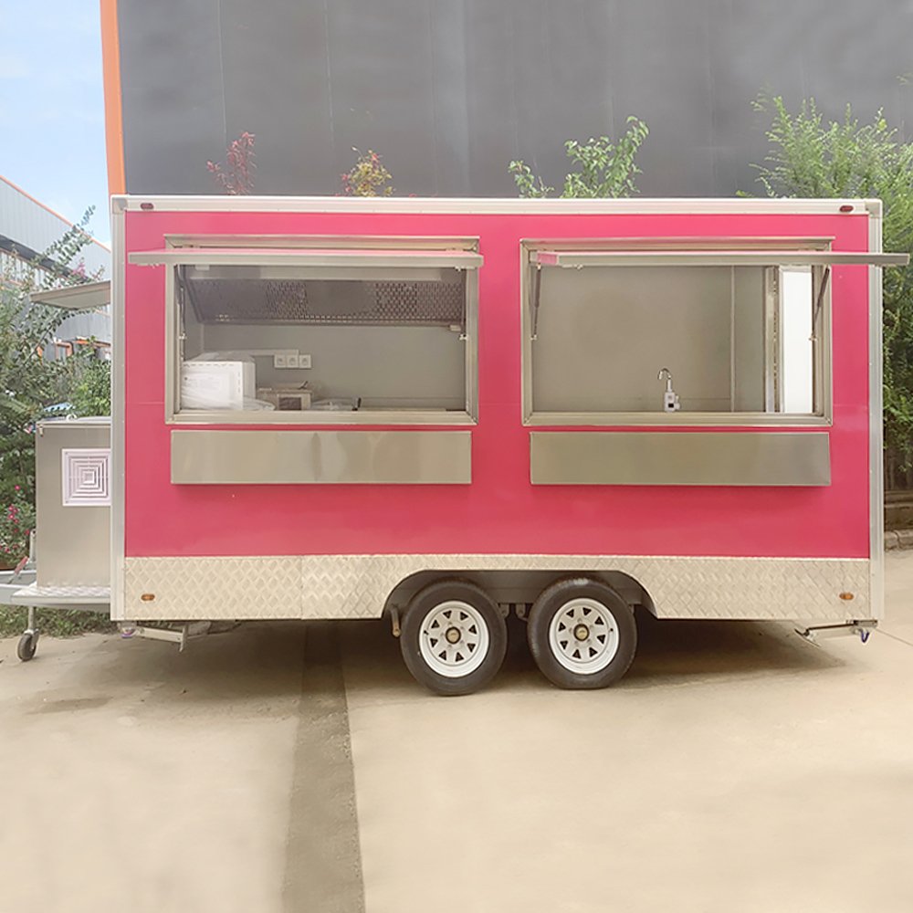 Mobile Beauty Hair Salon Barber Trailer Mobile Nail Beauty Hair Salon Truck Food Shop Coffee Trailer for Sale