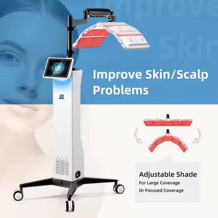 Manufacturer's Directly Operated Beauty Salon Instrument Scalp Care 7-Color Pdt LED Facial Phototherapy Beauty Repair Instrument