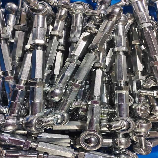 Custom Steering Tie Rod Kit M8 Ball Joint Steering Tie Rod Kit For Electric Mini Kids ATV Go Kart Quad Dirt Pit Bike