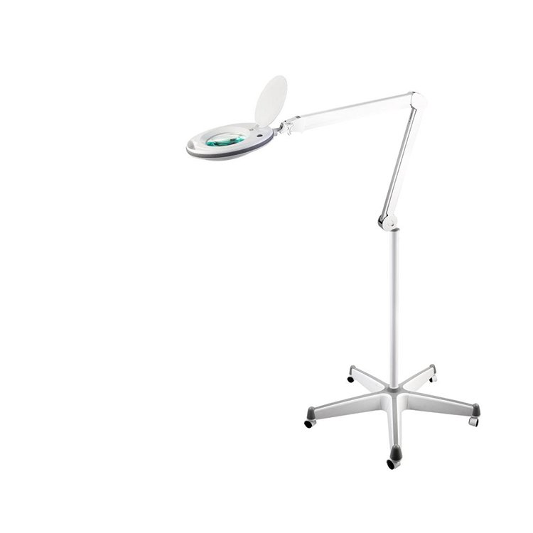 Cosmetic Lamp Eyelash Extension Nail Facial Furniture Beauty Salon Equipment Rolling Floor Stand Light Magnifier Led Lamp