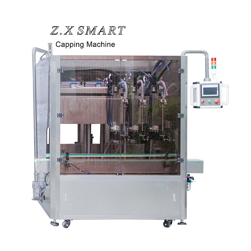 ZXSMART Cleaning Equipment Product Line Bleach Detergent Bottle Dishwasher Filling Machine