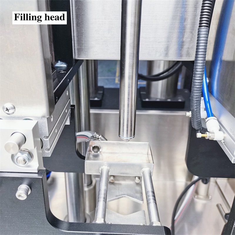 ZXSMART Cleaning Equipment Product Line Bleach Detergent Bottle Dishwasher Filling Machine