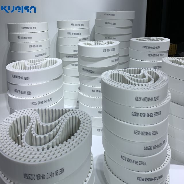 Kueisn Source factory high quality supply HTD STD AT T-type PU belt steel