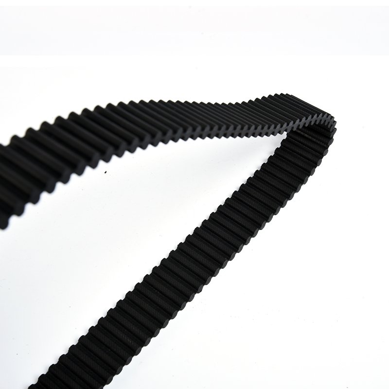 Circular arc double sided Toothed Conveyor Belt industrial transmission timing belts for Glass Edging Machines