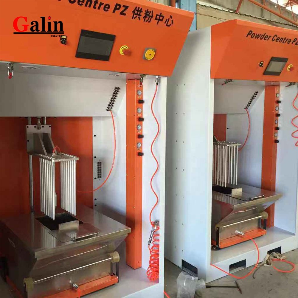 Galin Customized Electrostatic Powder Coating Machine Fast Color Change Powder Supply Feed Center GPS01