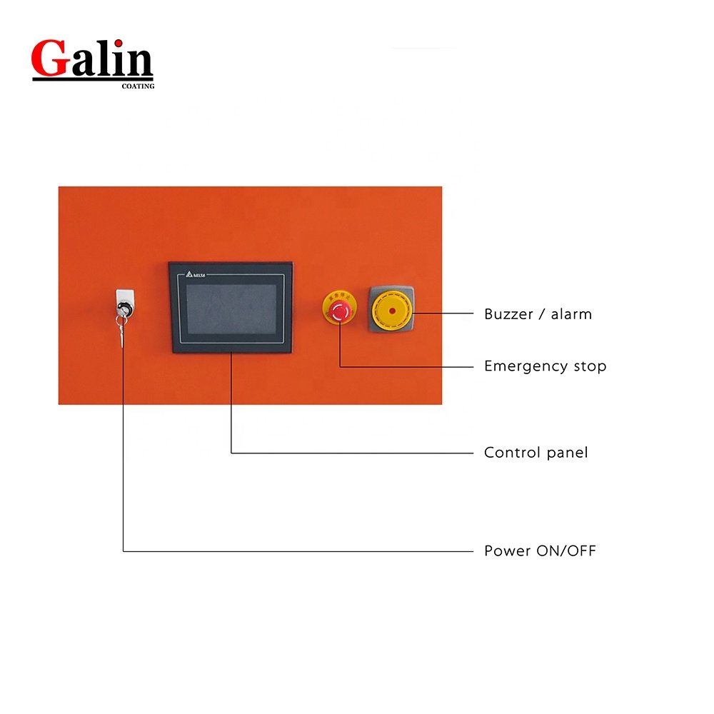 Galin Customized Electrostatic Powder Coating Machine Fast Color Change Powder Supply Feed Center GPS01