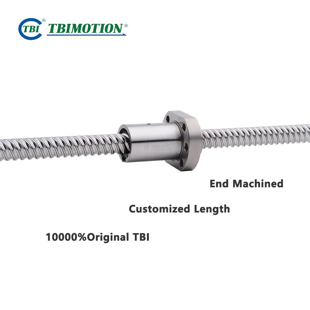 TBI Ballscrew SFH4020 SFH4040 SFH5005 SFH5010 SFH5020 SFH5050 Screws Rod Nut Rolled Ground C7 C5 C3 SFH Series CNC Ball Screw