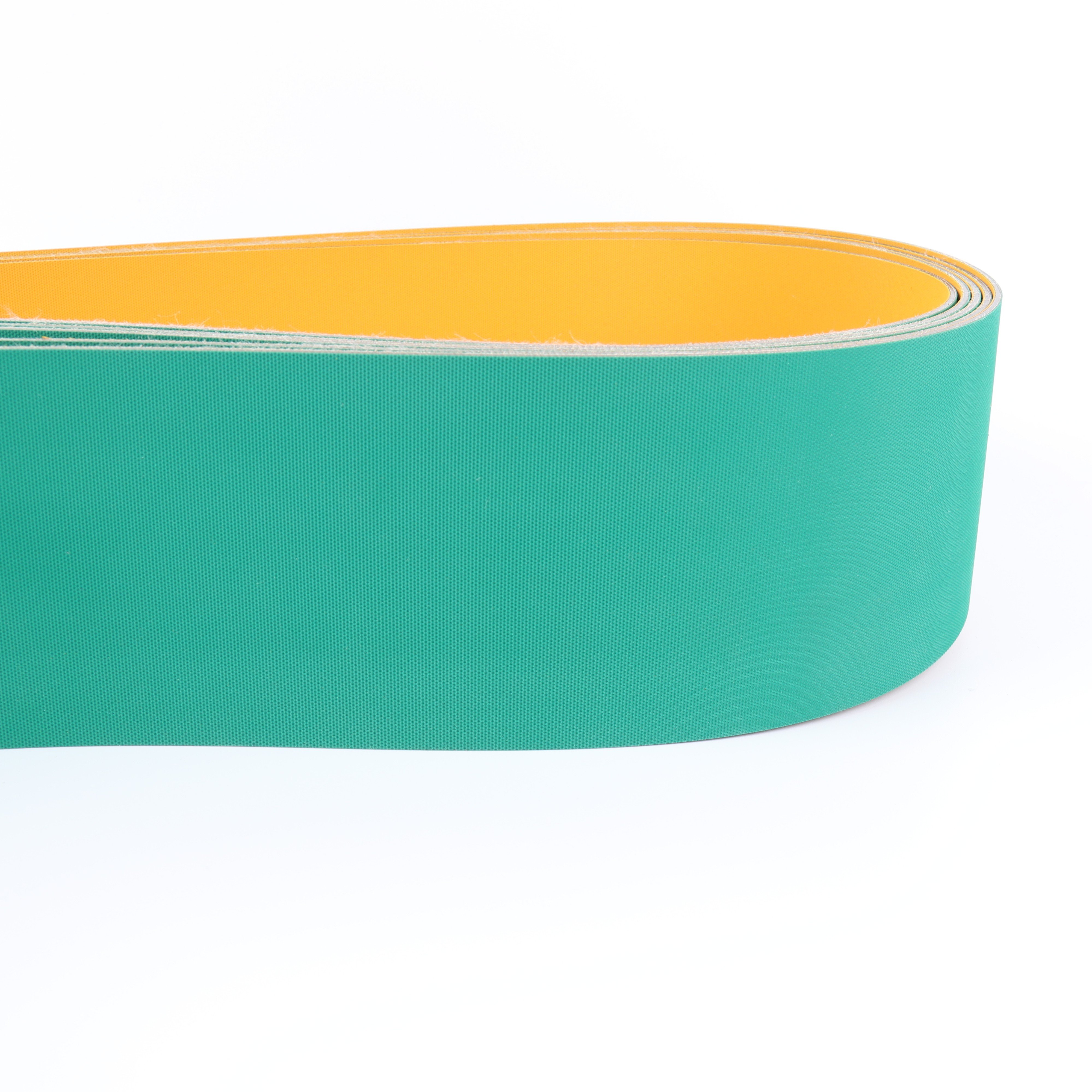 green yellow nylon base transmission belt for packaging lines