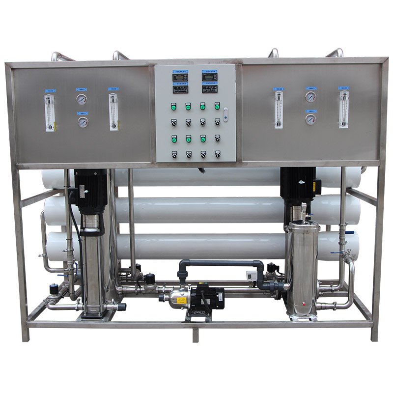 RO 2 Stage 4000lph Mineral Water Production Line System of Drinking Water Production Water Osmosis Filter-making Machine