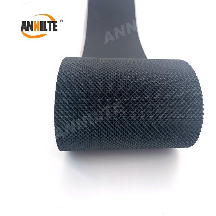 Annilte Factory direct 1.6mm 2.0mm 2.5mm low friction anti-static treadmill running belt treadmill belt