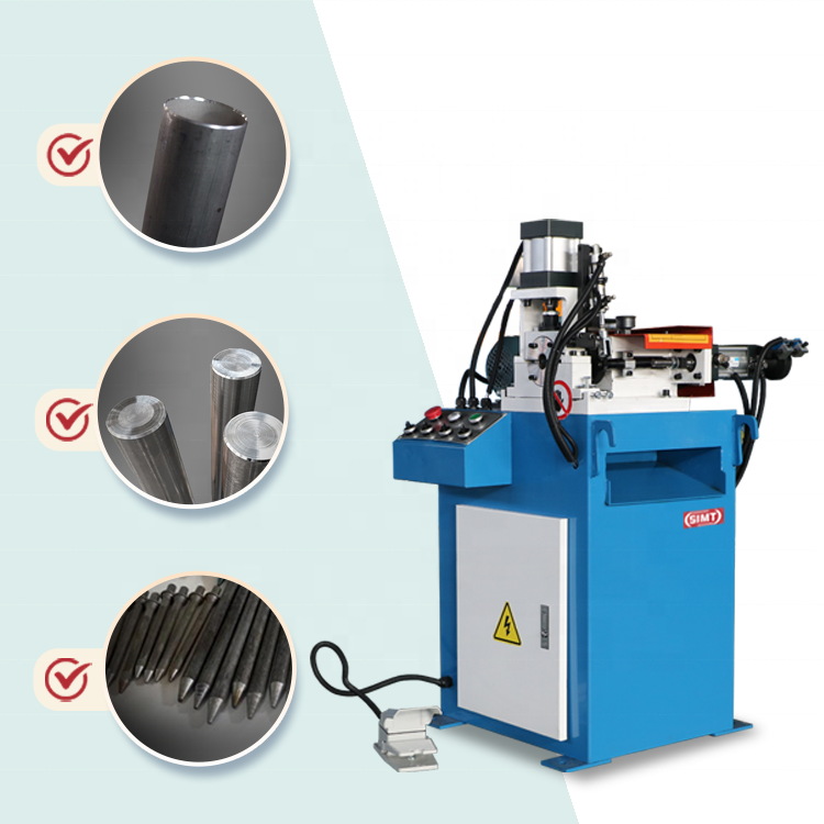 pipe tube bar end automatic hydraulic Pneumatic Chamfering bevel Machine
