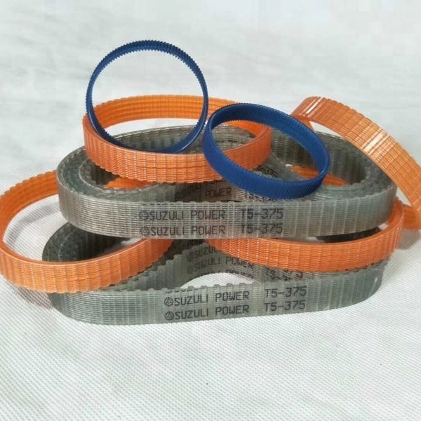 Transparent PU material 16*410 auto transmission timing belts for Inkle loom