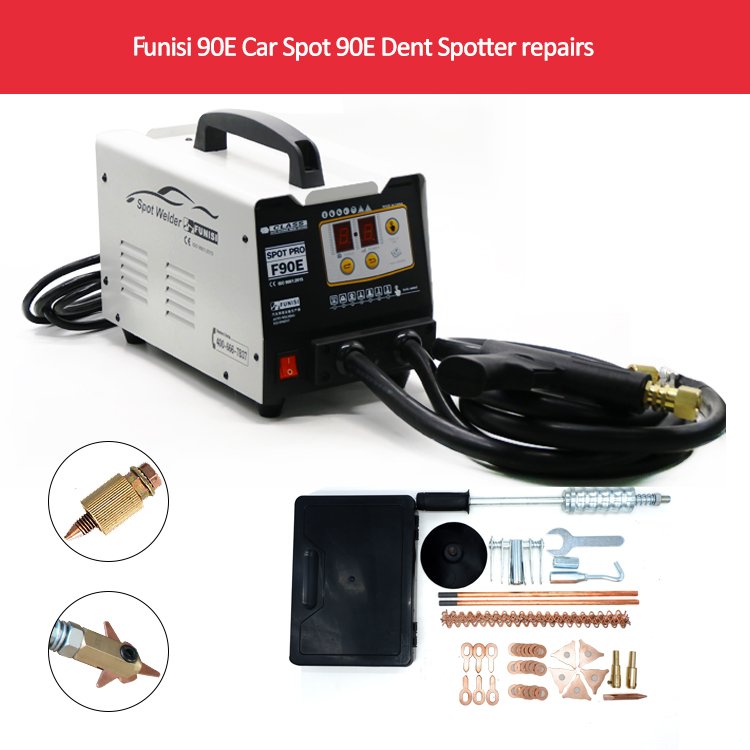 90E FUNISI Auto Sheet Metal Shaping Machine Dent Repair Spot Welding Machine