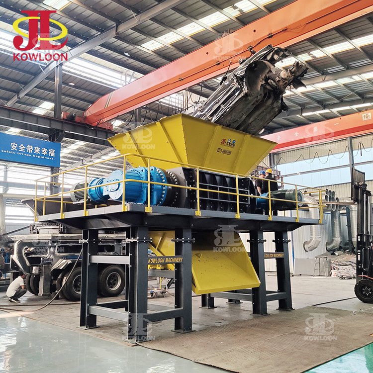 Multifunctional Scrap Metal Recycling Equipment Car Body Shell Crusher Bumpers Car Wheel Shredder