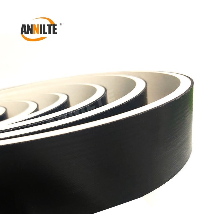 Annilte easy feed white rubber feeder belt for carton industry