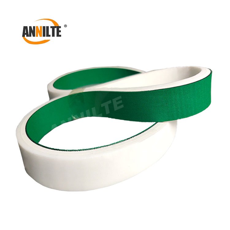 Annilte easy feed white rubber feeder belt for carton industry