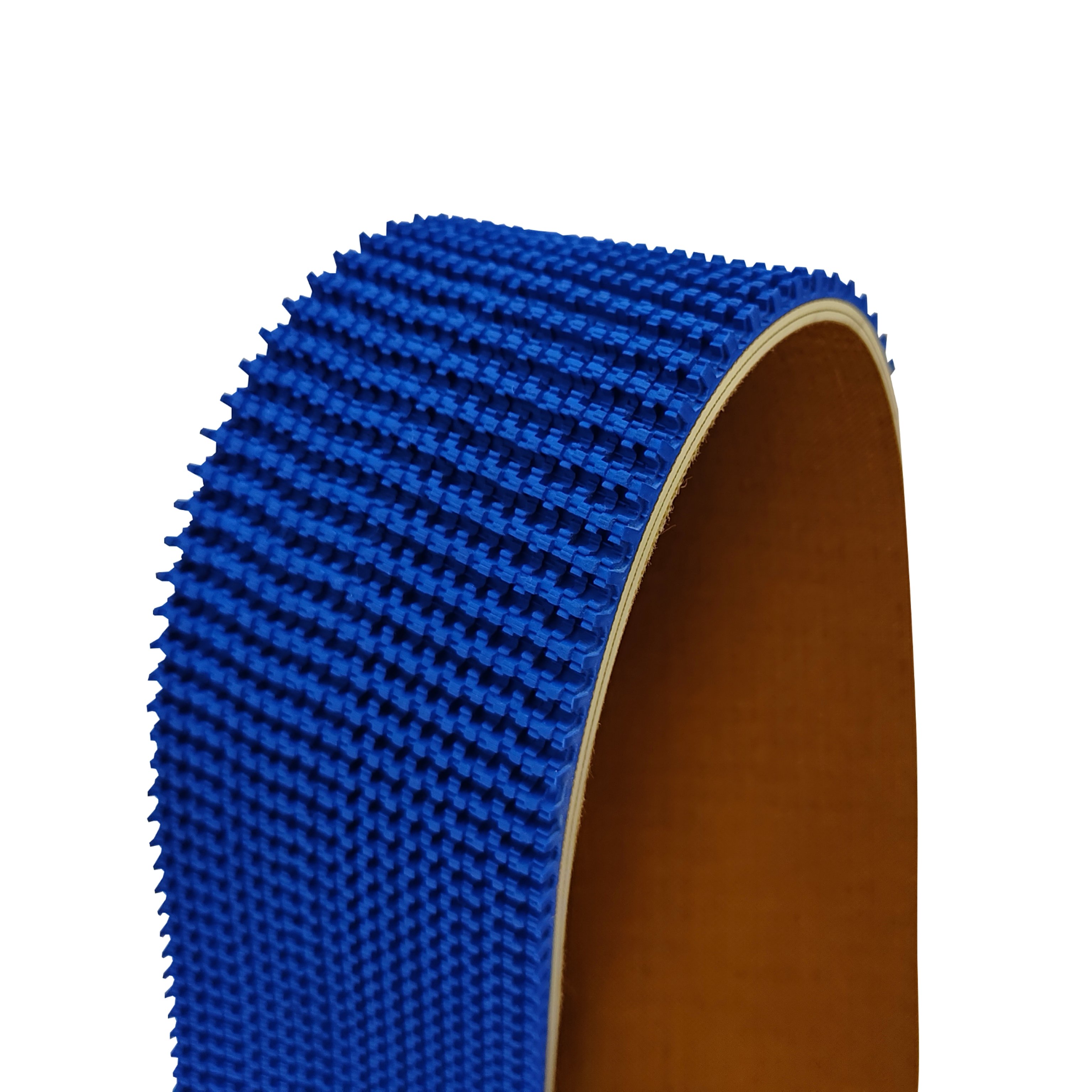Blue Rubber Wear-Resisting Grass Pattern Rubber Industry Transmission Belts