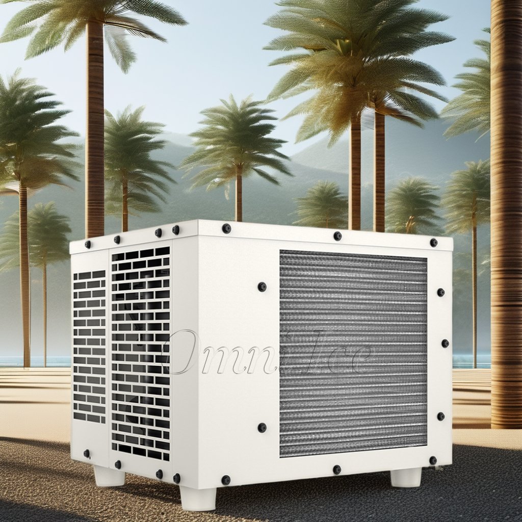 OMNI Athlete Fitness Recovery R32 Filter 0.8 HP 110/220V Ice Bath Water Chiller Ozone Cycle Pump Motor Cold Plunge Chiller