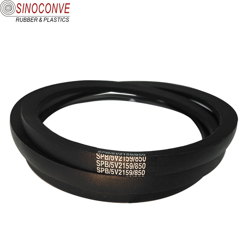 Low-Stretch Rubber Transmission Wrapped V Belt for Accurate Power Transmission