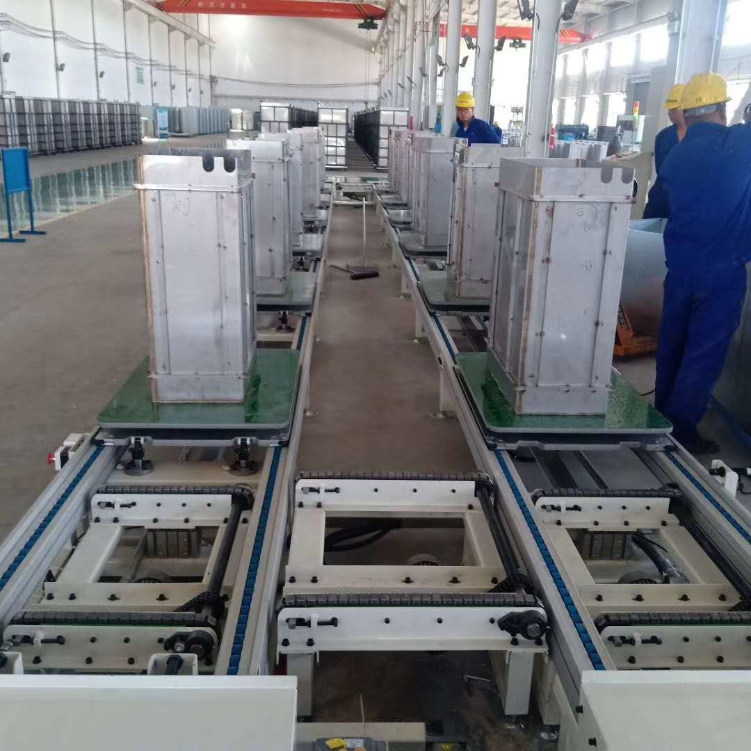 Assembly Belt Conveyor Production Line Three Speed Conveyor Line