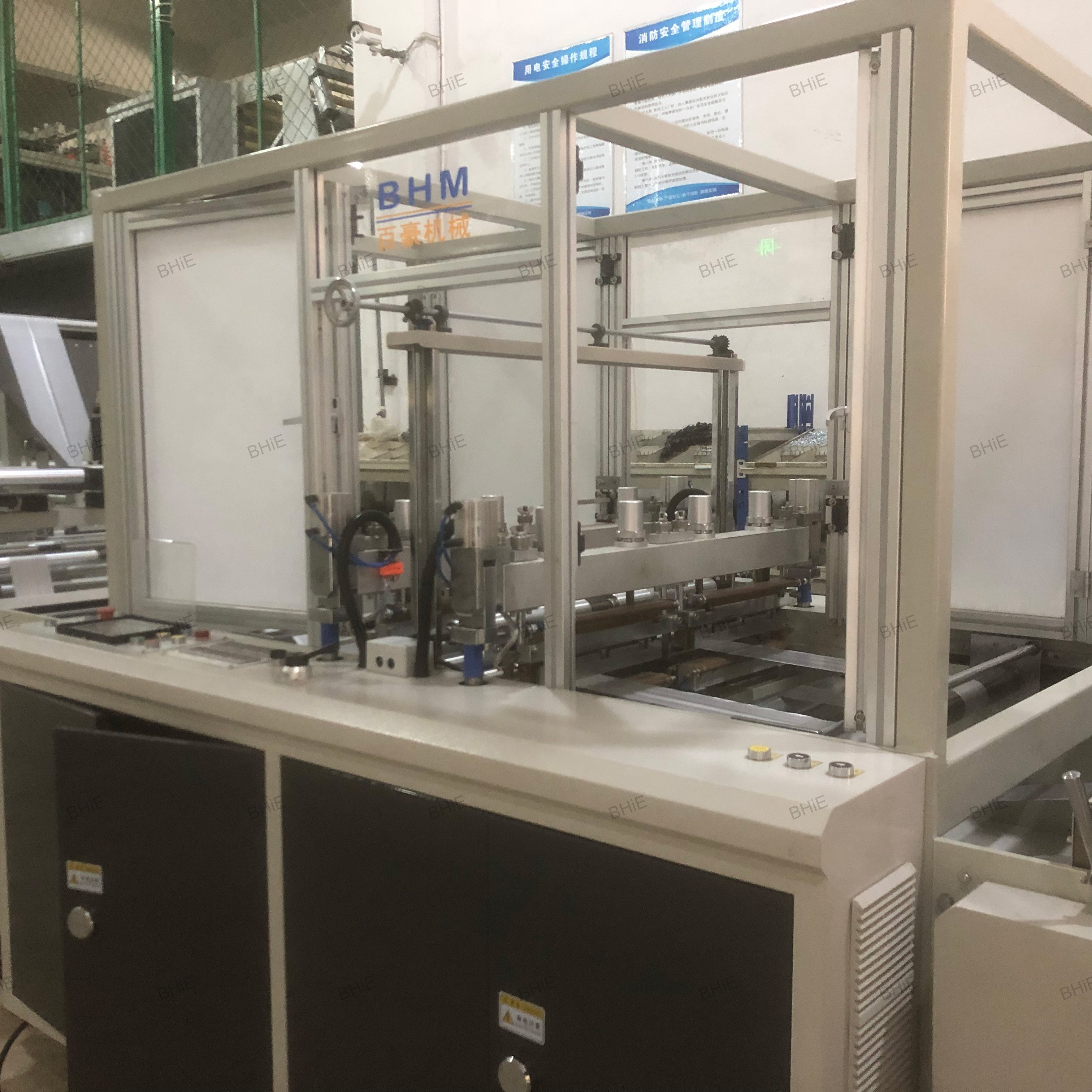 High Speed Automatic Roll Bag Household Trash Bags Plastic Supermarket Bags on Roll Making Machine