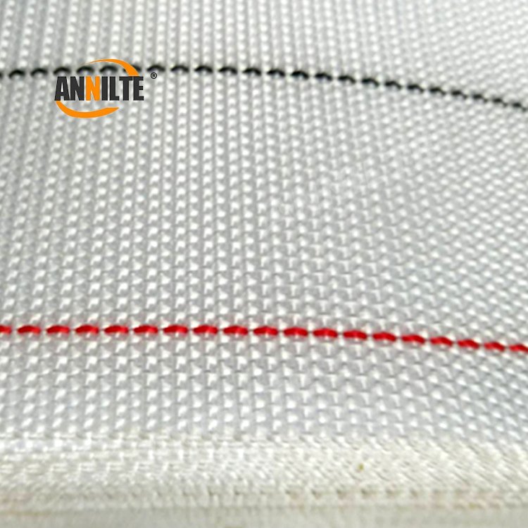 Annilte egg collection belt 100mm 95mm egg conveyor belt for chicken farm nylon