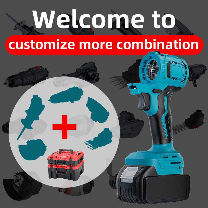 OEM 21V Cordless Drill Household Tools Set DIY Hand Tool Kits for Professional Garden Multipurpose Power Tools Set Combo