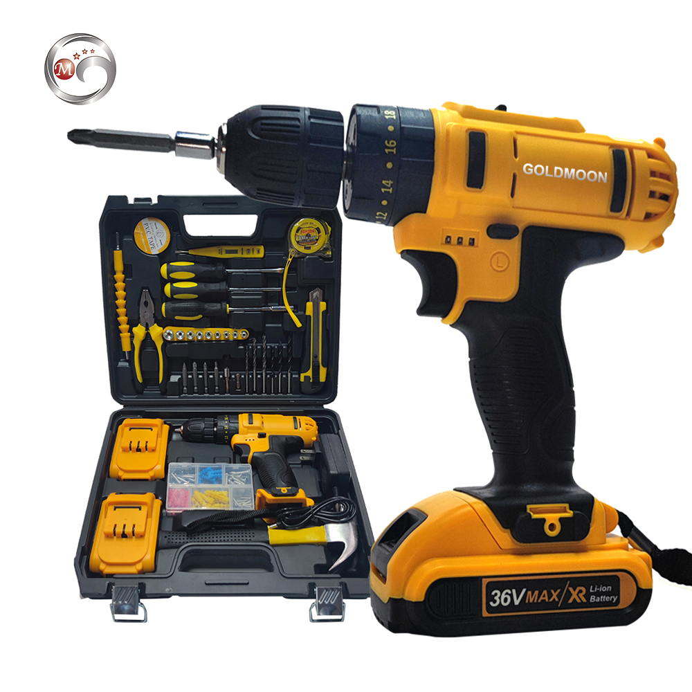 GOLDMOON Wholesale Power Screwdriver 18 V/21V Brushless Cordless Drywall Screwdriver Lithium Drywall Power Tools