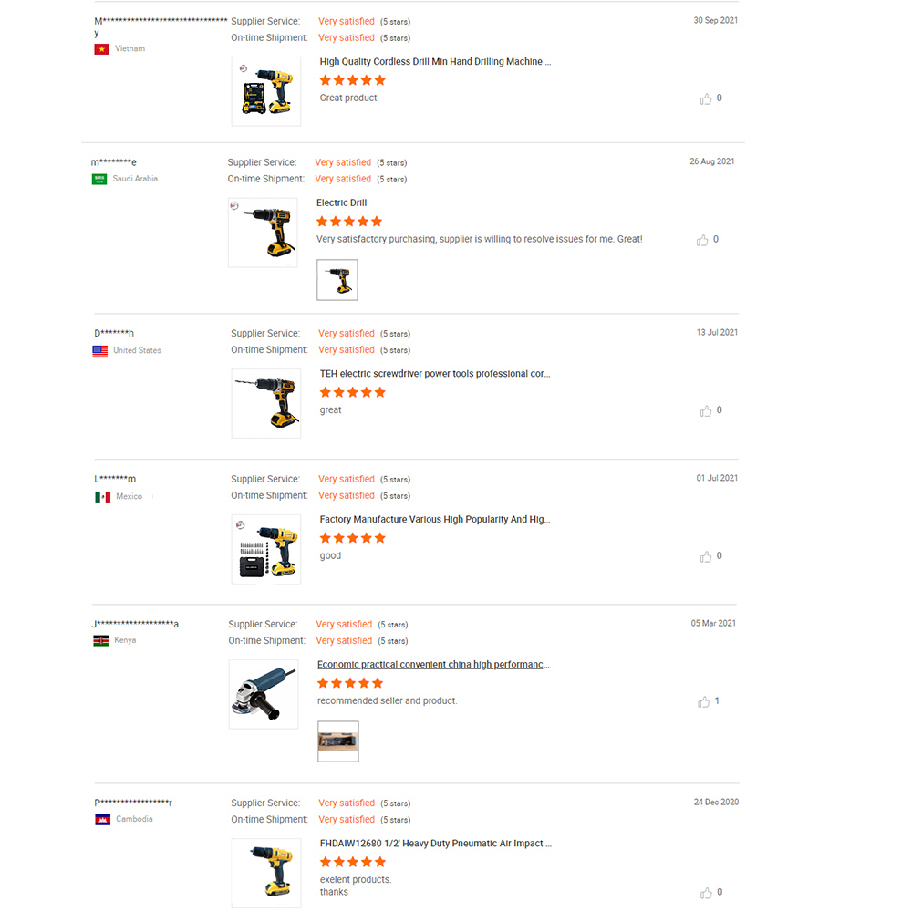 GOLDMOON Wholesale Power Screwdriver 18 V/21V Brushless Cordless Drywall Screwdriver Lithium Drywall Power Tools