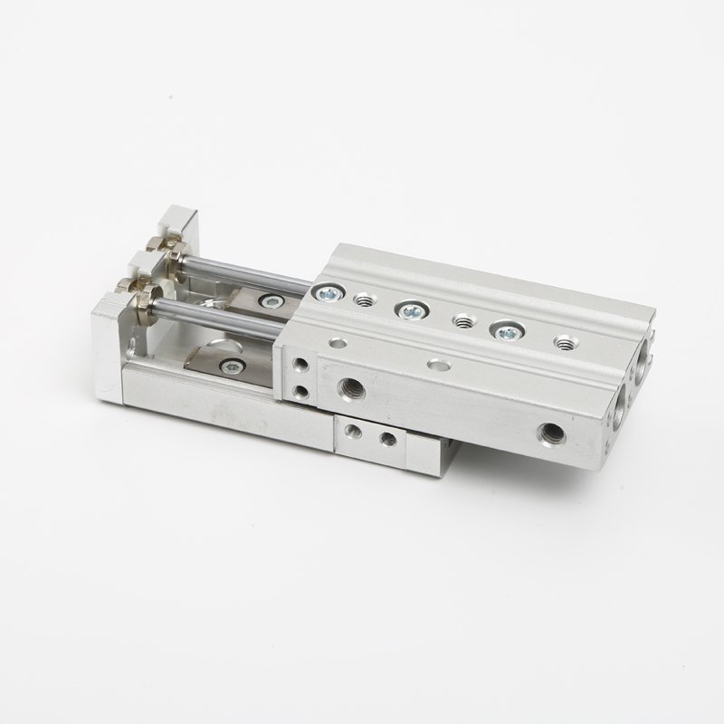 Double piston rod cylinder MXS8-20 double end hydraulic sliding table pneumatic cylinder