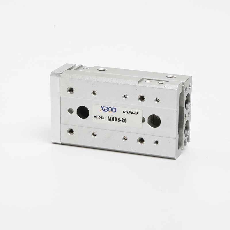 Double piston rod cylinder MXS8-20 double end hydraulic sliding table pneumatic cylinder