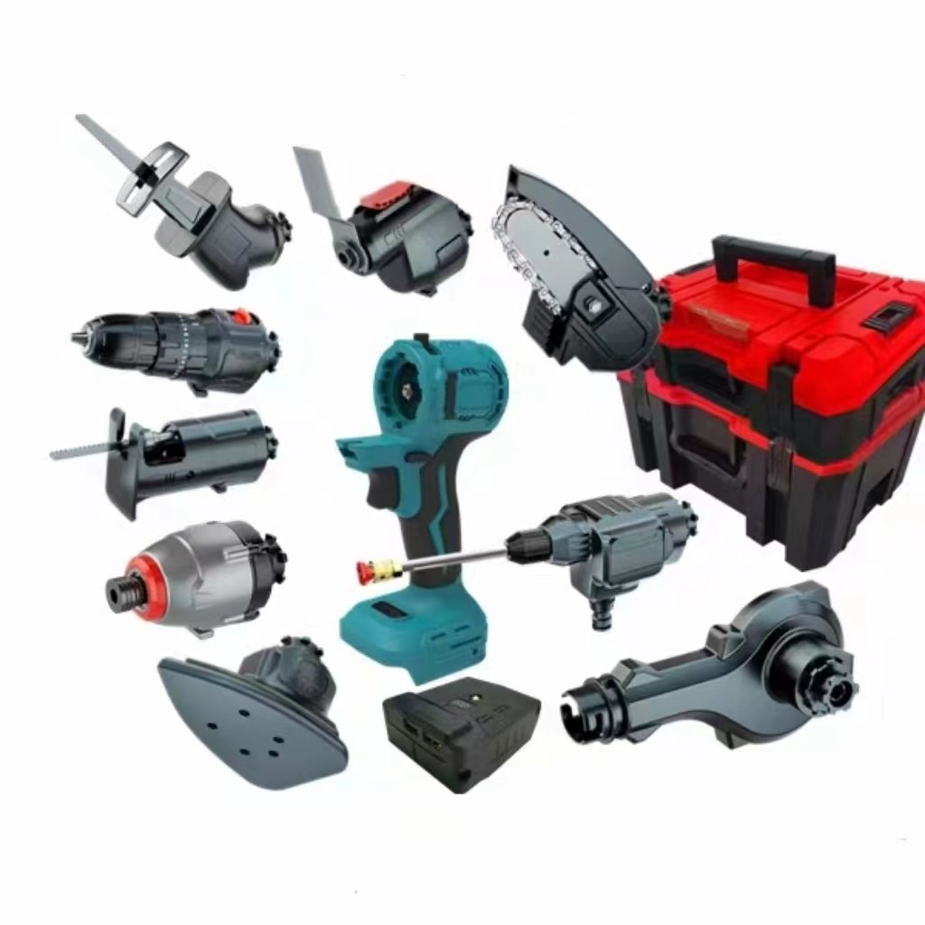 Household power tools combo kits 18pcs lithium battery operated hand tool sets