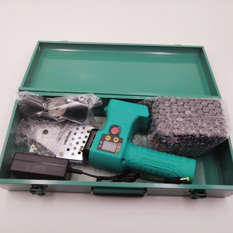 Big Tree High Quality 21V Cordless Electric Lithium Electric Tool Hot Melt Device Pipe Connection Wire Welding Machine Portable